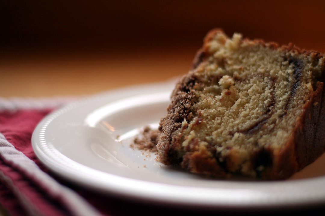 sour cream coffee cake