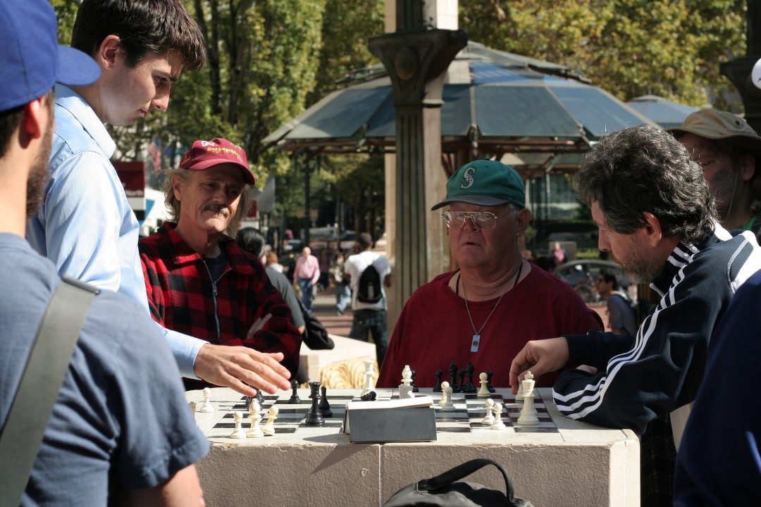 chess @ pioneer square | portland